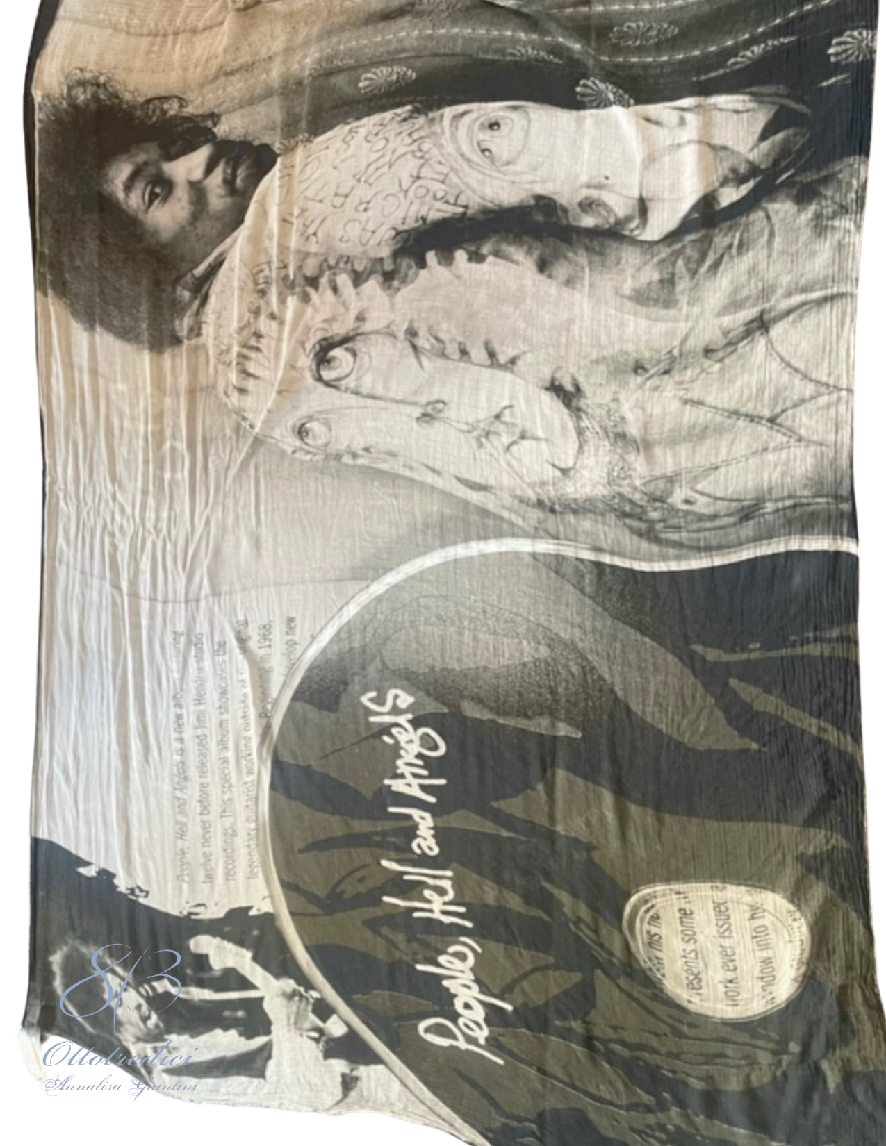 813 | Ottotredici | Jimi Hendrix Print Scarf