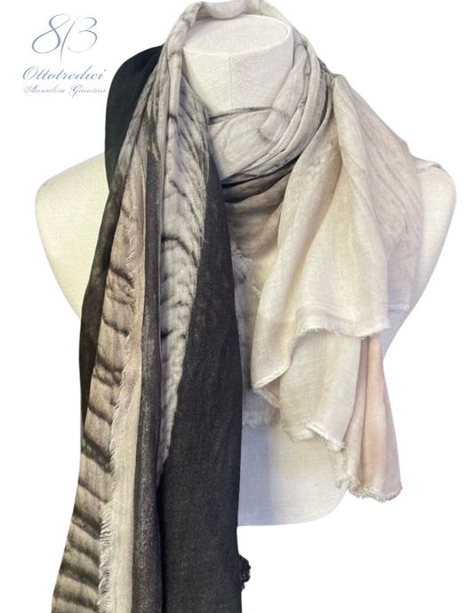 813 | Elephant Print Scarf