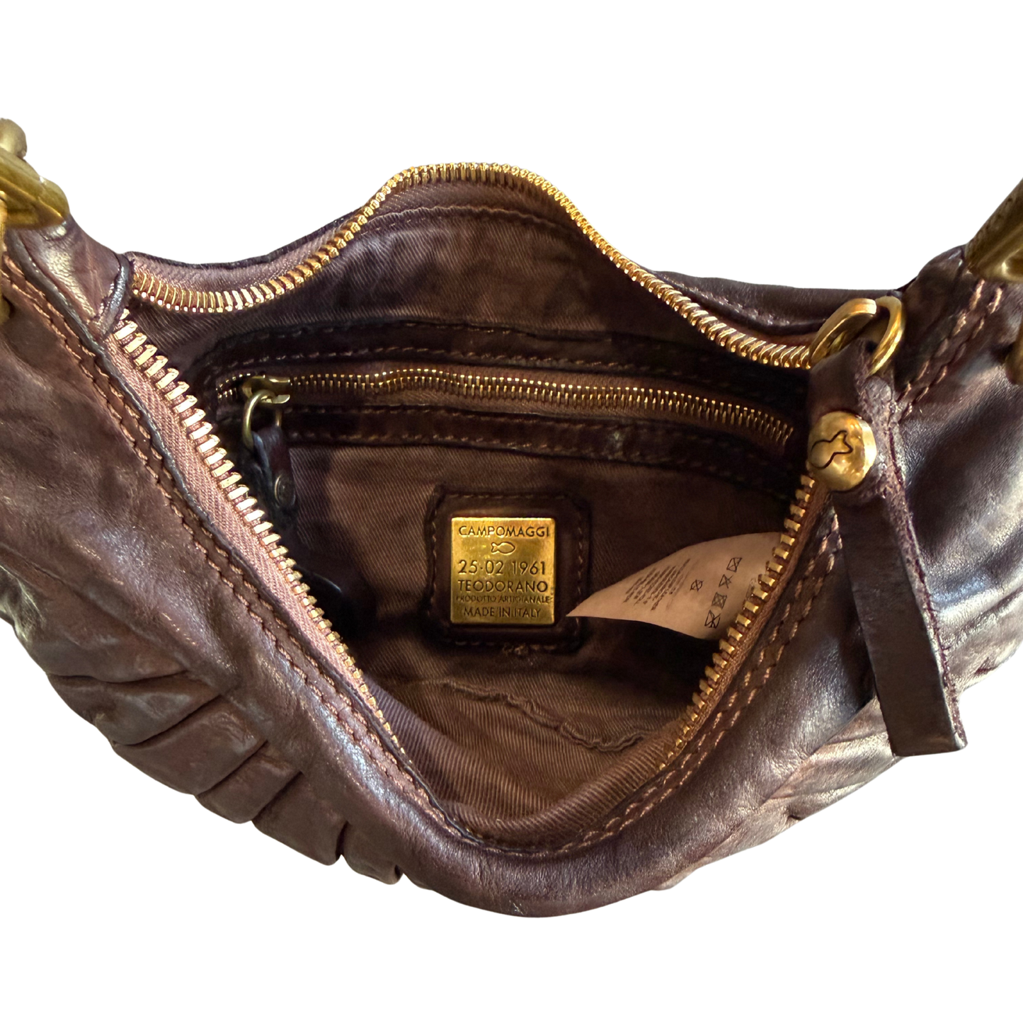 Shoulder Bag "LUNA" in Brown