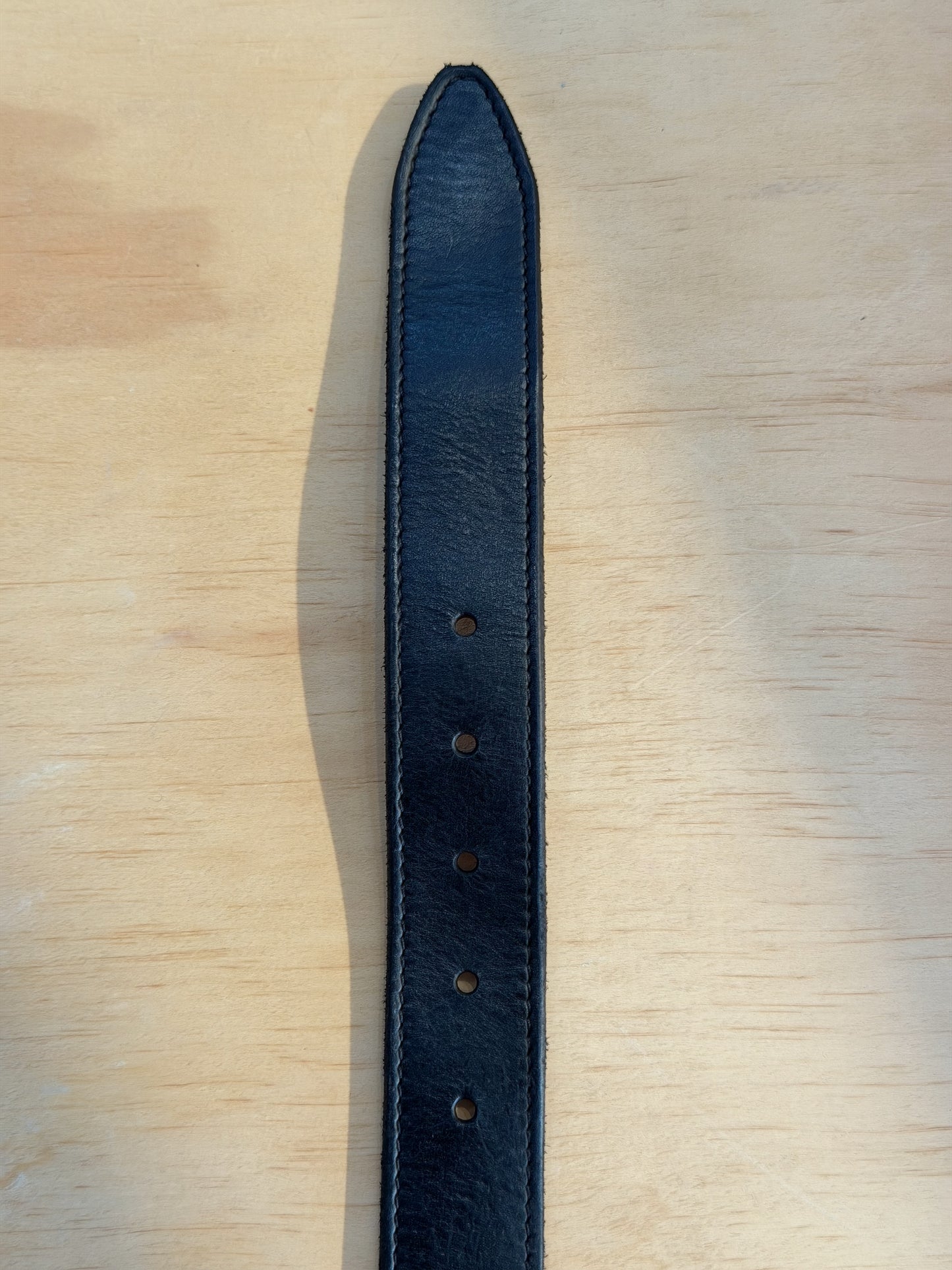 Campomaggi Leather Belt in Black