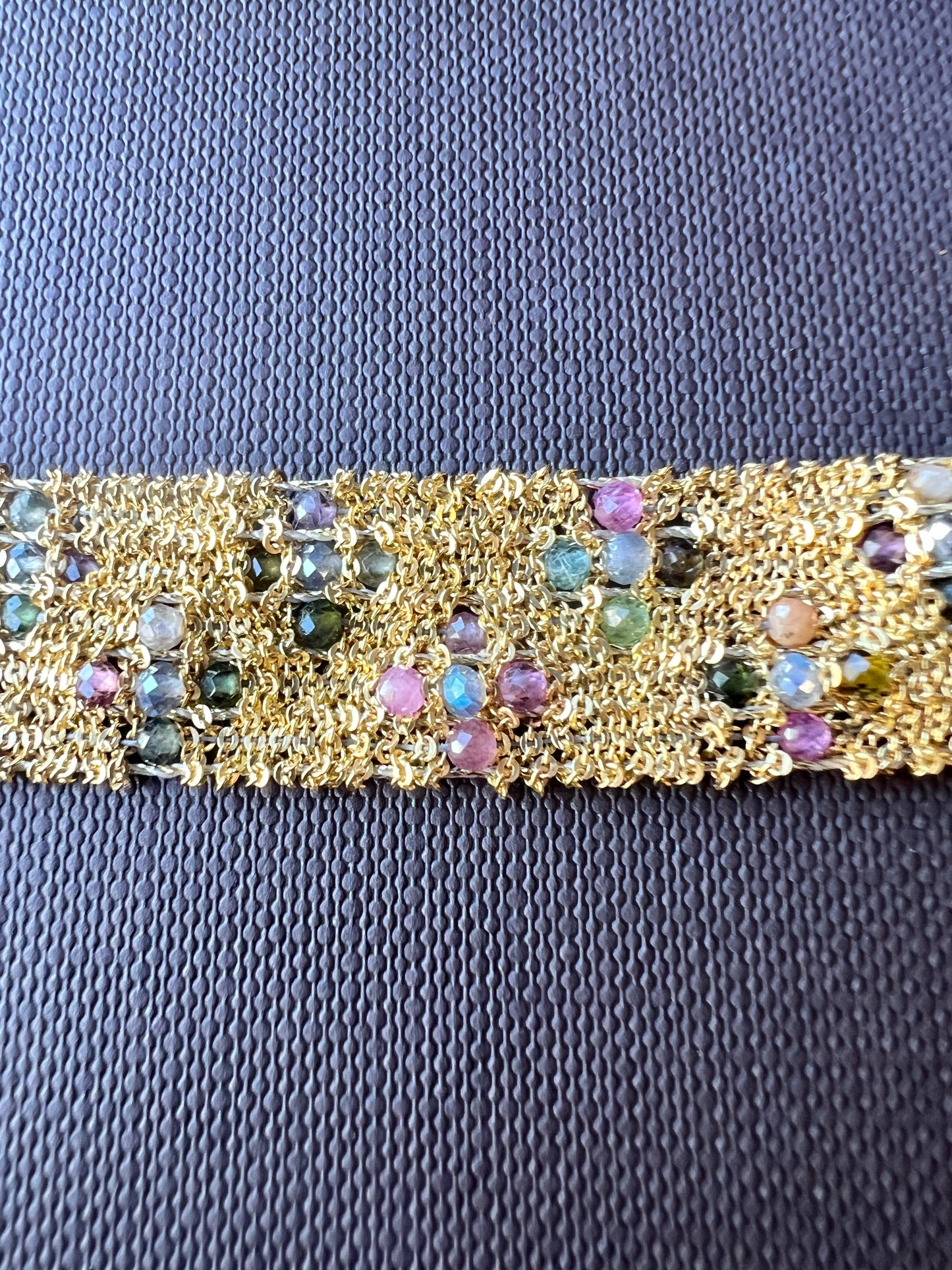 DAG Gold Tourmaline Labradorithe Bracelet