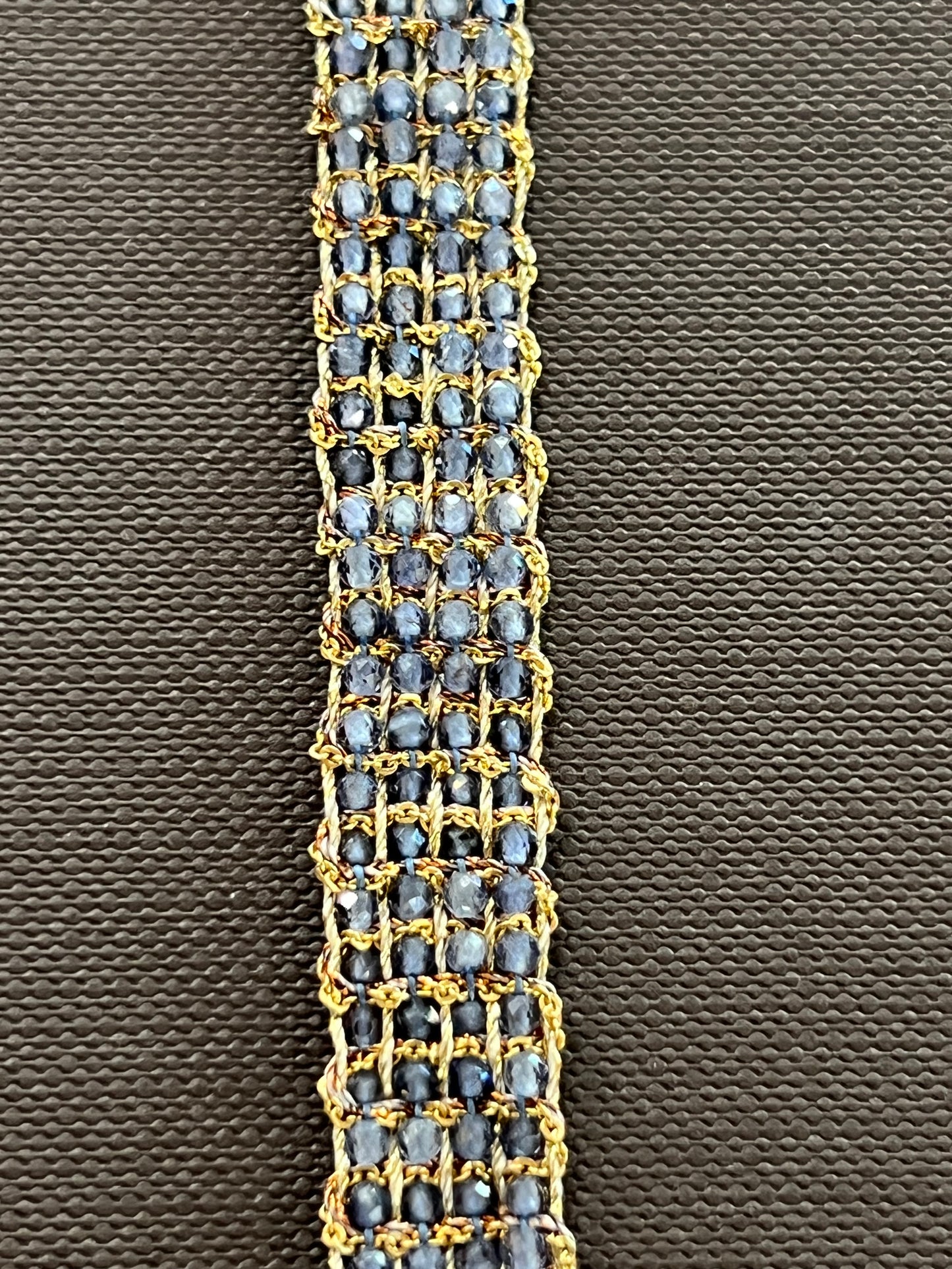 Dag Gold Woven Lolite Bracelet