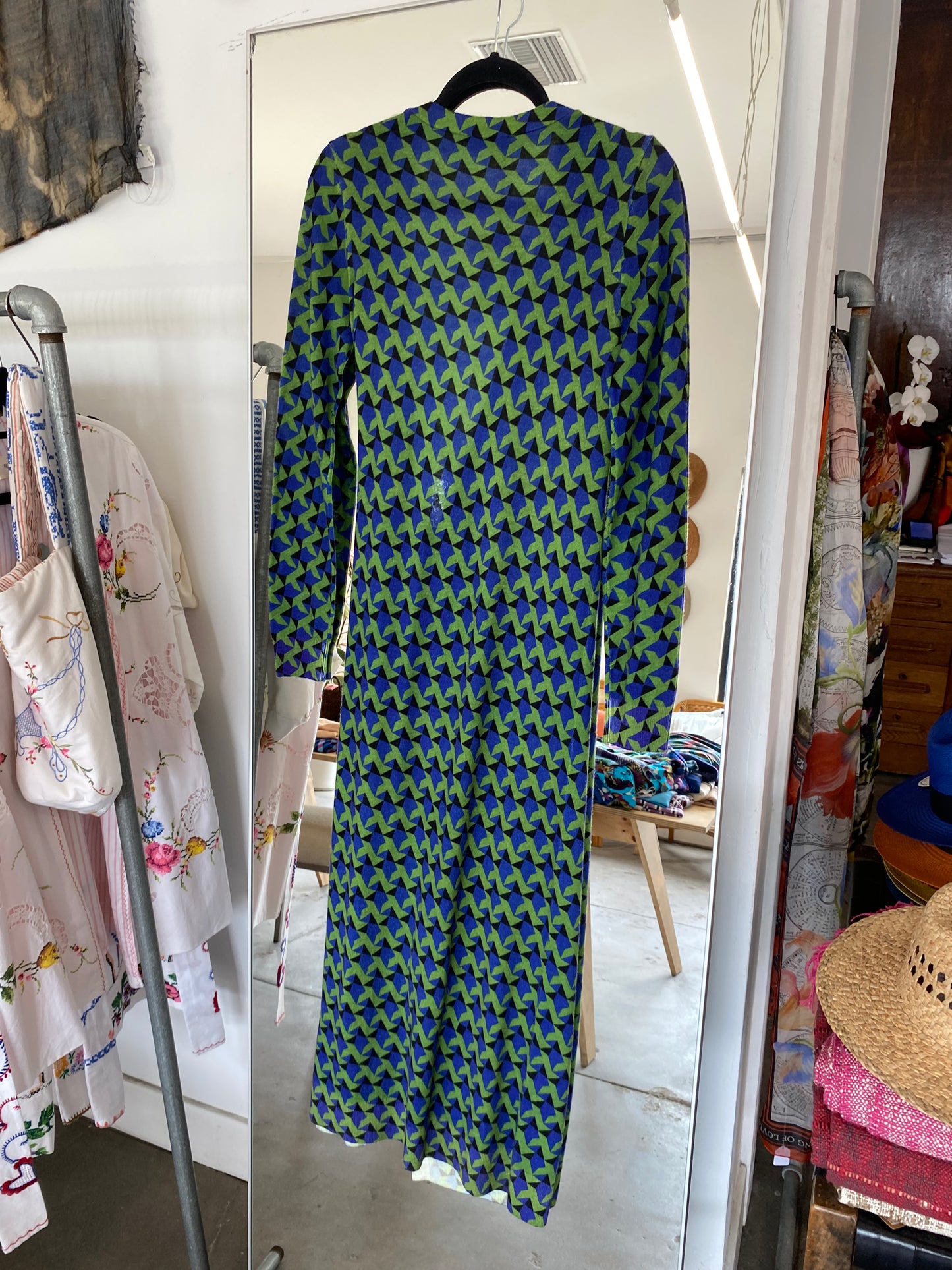 Green Long Cardigan In Bed With You