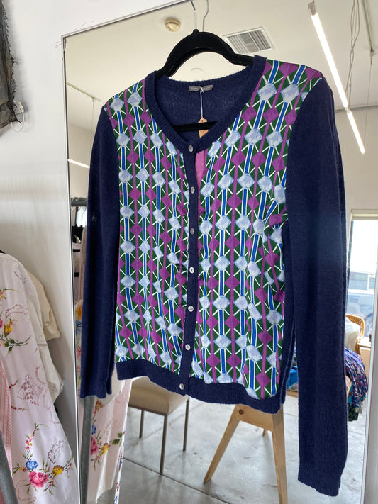 Blue and Purple In Bed With You Sweater