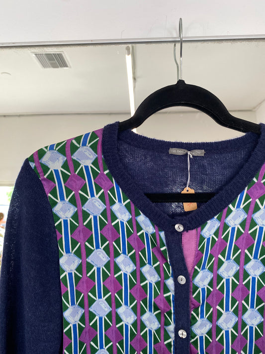 Blue and Purple In Bed With You Sweater