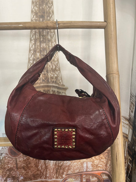 Campomaggi Studded Handbag - Vinaccia