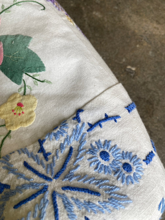 Relax Re-Lux “Ponza 2” Upcycled Cotton Bag White