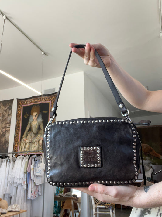 Campomaggi Studded Purse in Grigio