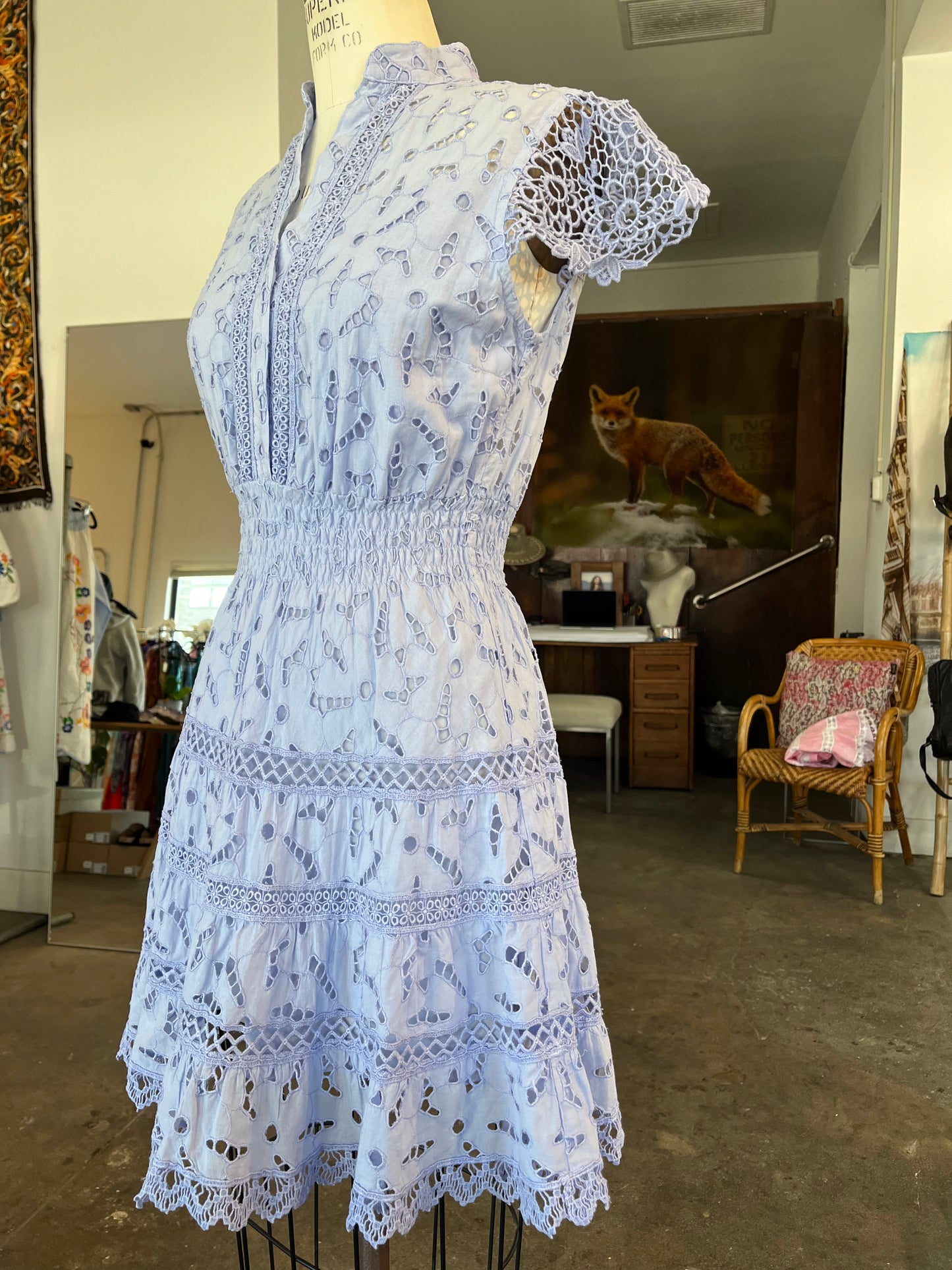 Temptation Positano Liri 26 Mini Dress in Lavender