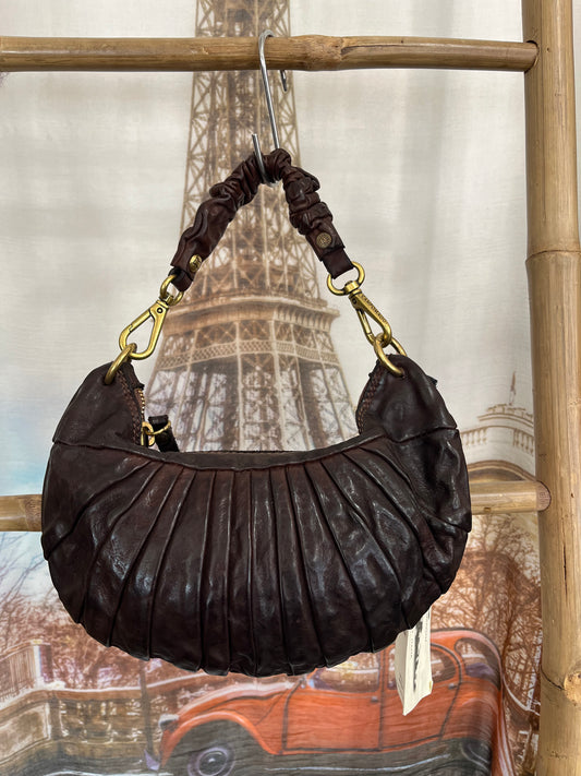 Shoulder Bag "LUNA" in Moro
