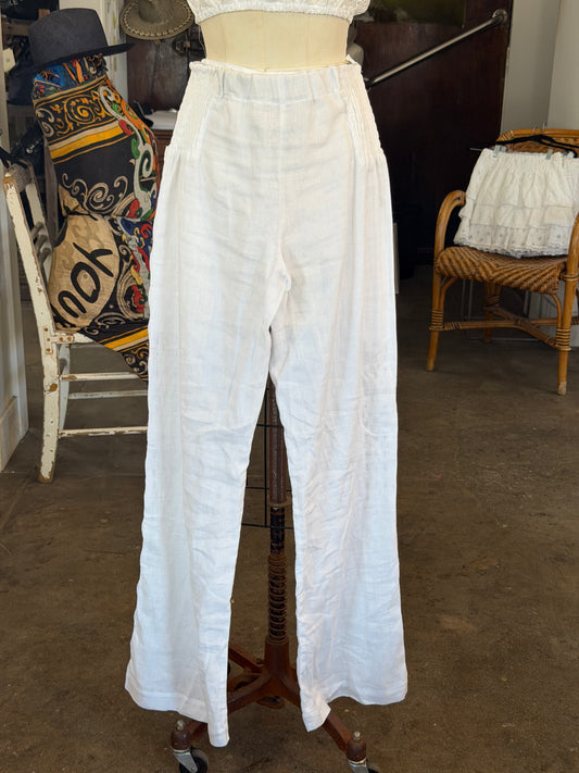 Temptation Positano Frolla Pants in White