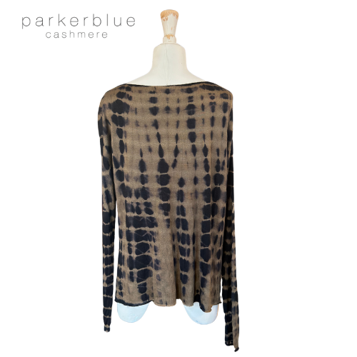 Parker Blue Cashmere Long Sleeve T-Shirt