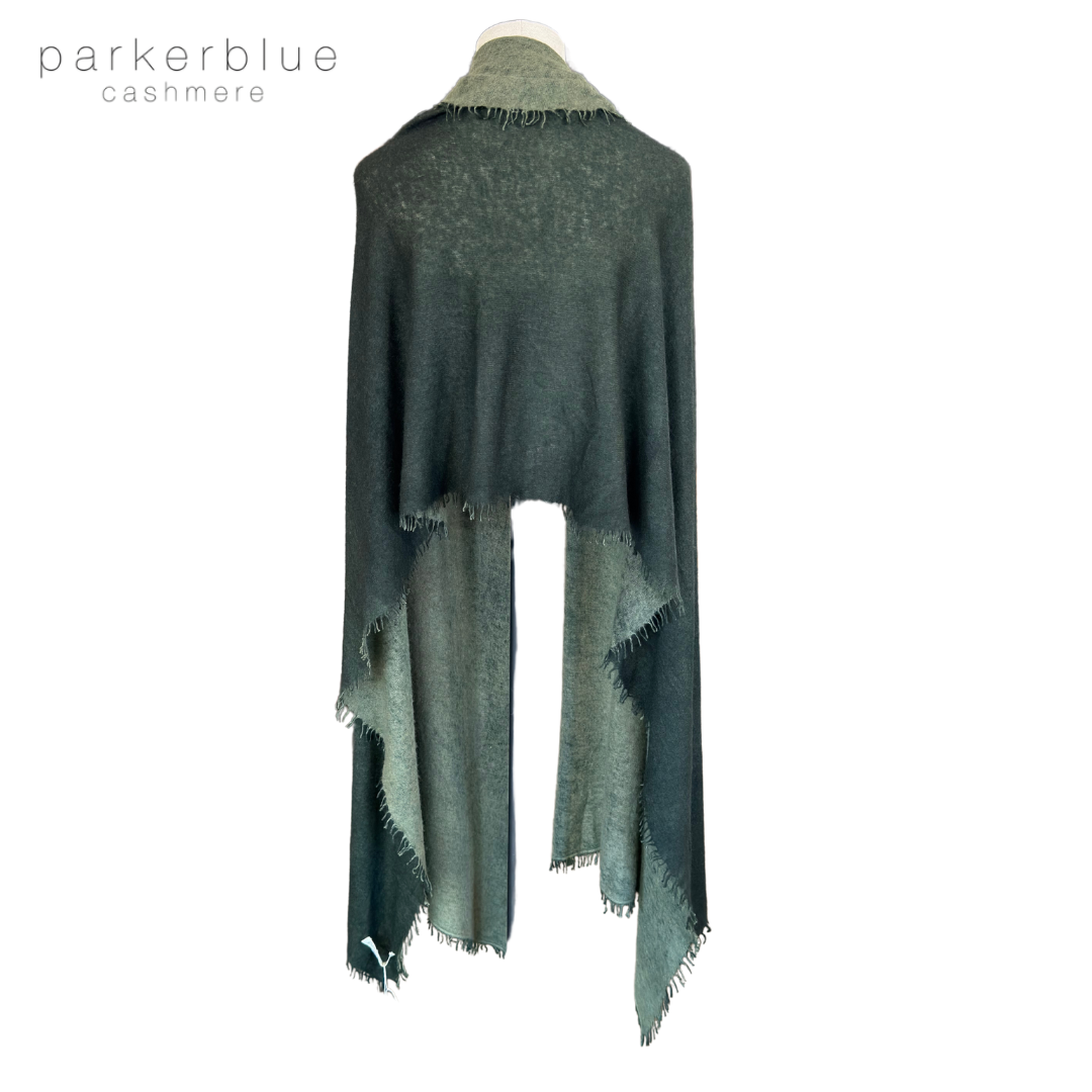 Parker Blue Felted Cashmere Scarf