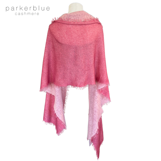 Parker Blue Felted Cashmere Scarf