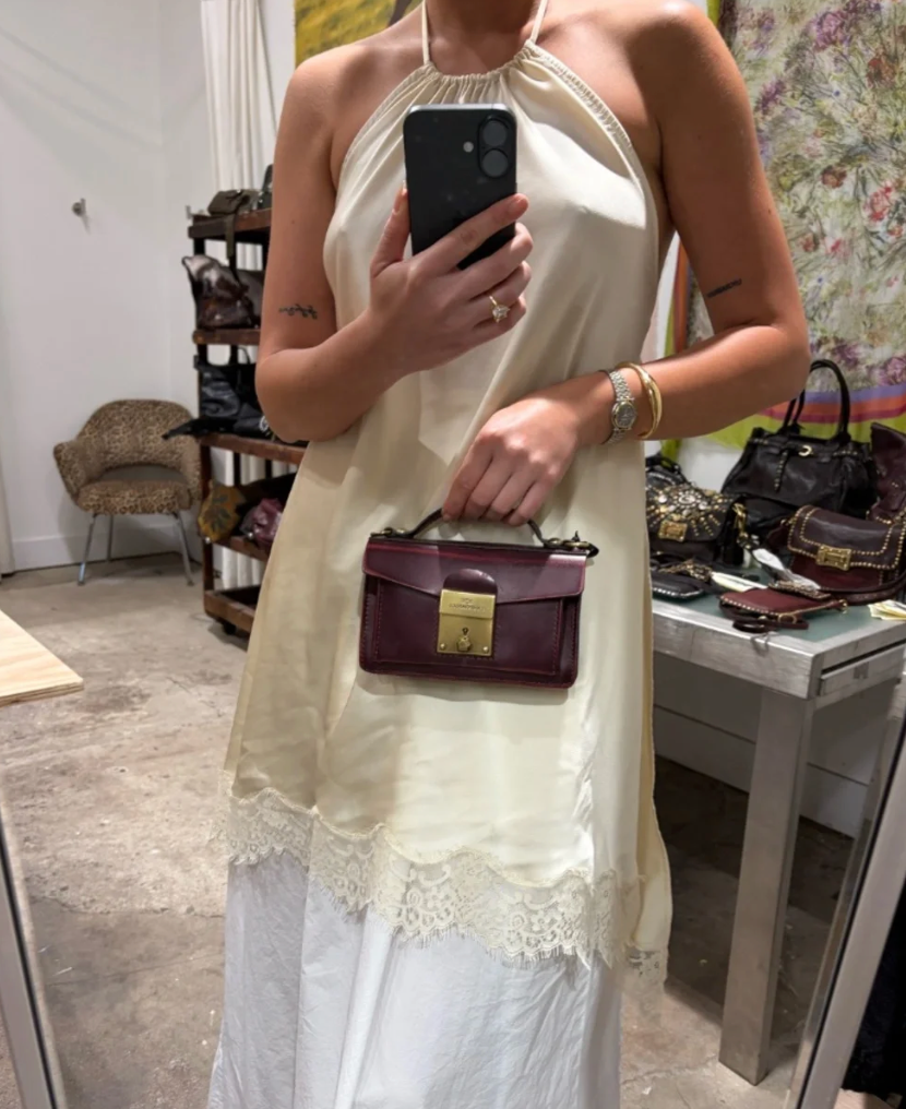 Campomaggi Crossbody Bag in Bordeaux