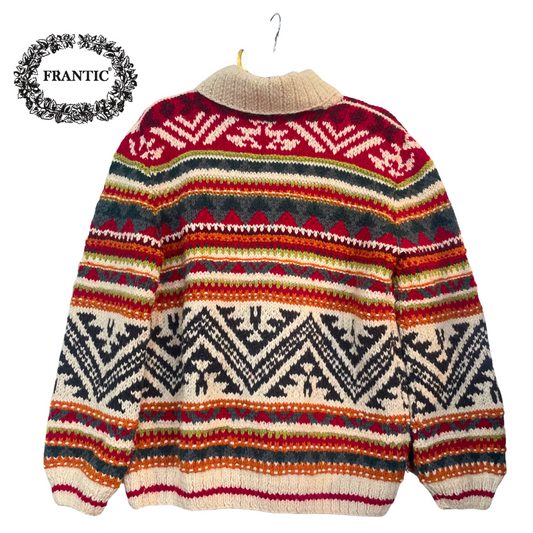 Frantic Mira Zip Up Sweater