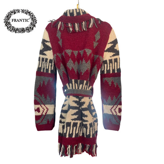 Frantic California Wrap Sweater