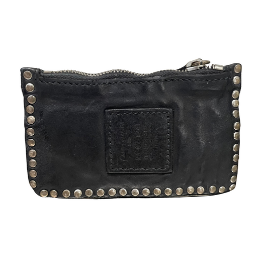 Campomaggi Riveted Wallet in Nero