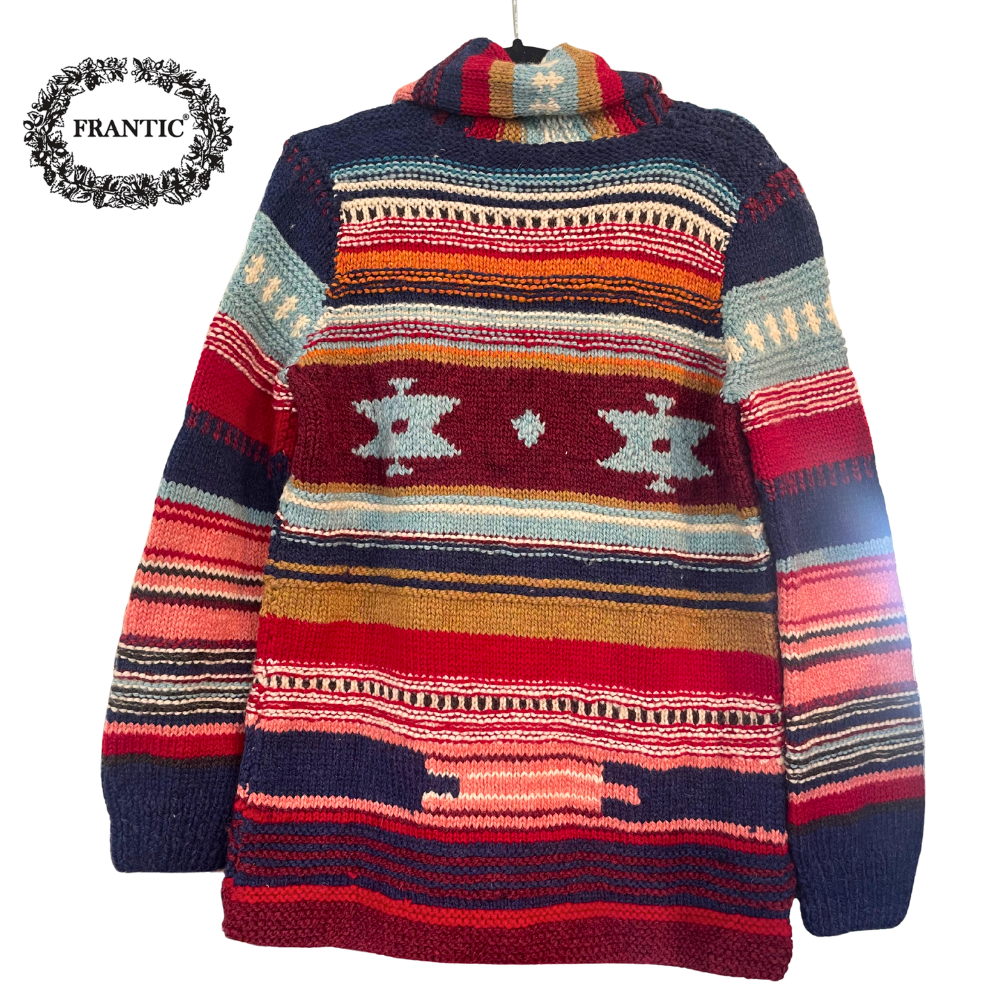 Frantic Santa De Cardigan Sweater