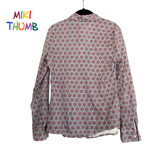Miki Thumb Classic Shirt in Inez Sky