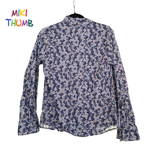 Miki Thumb Classic Shirt in Laith Navy