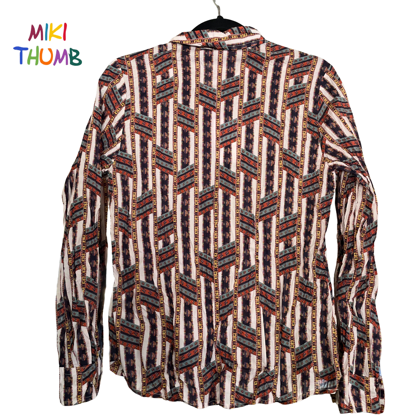 Miki Thumb Classic Shirt in Esa White