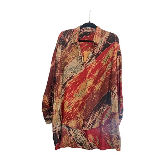 Raag Tie Dye Button Up Shirt