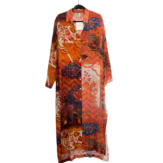 Yavi Long Shirt Dress