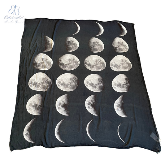 813 Ottotredici Moon Phases Scarf