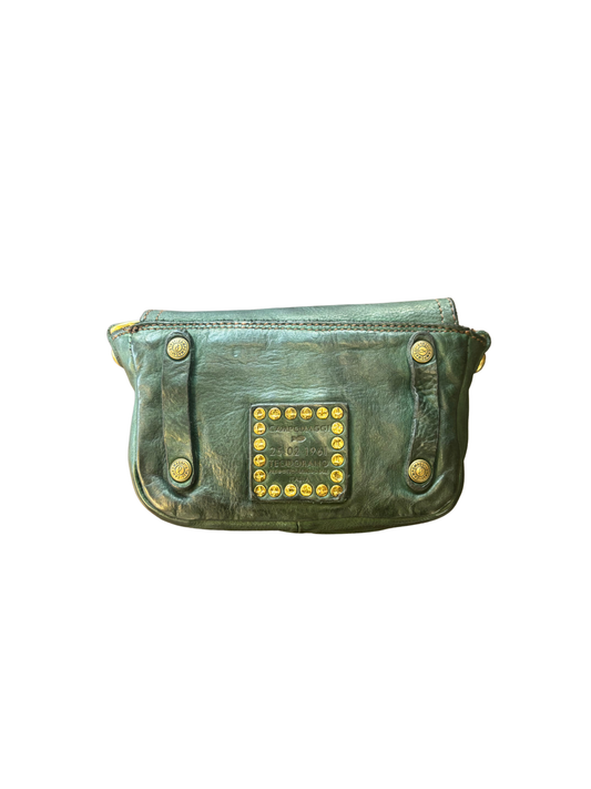 Campomaggi Leather Bag/Clutch in Bottiglia