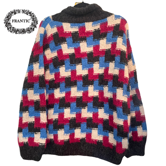 Frantic Norbert Button Up Sweater