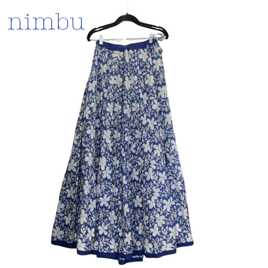 Nimbu Kali Skirt in Poppy Blue