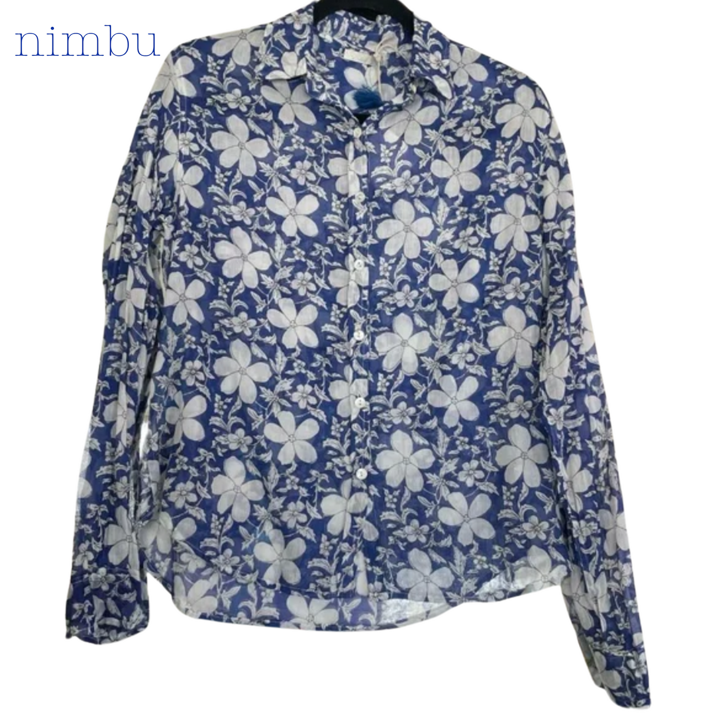 Nimbu Zu Shirt in Poppy Blue