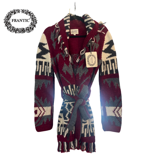 Frantic California Wrap Sweater