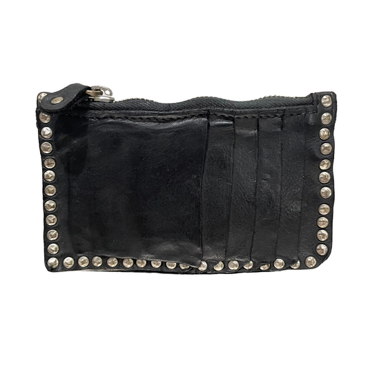 Campomaggi Riveted Wallet in Nero