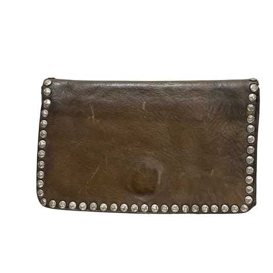 Campomaggi Riveted Wallet in Verde Militare