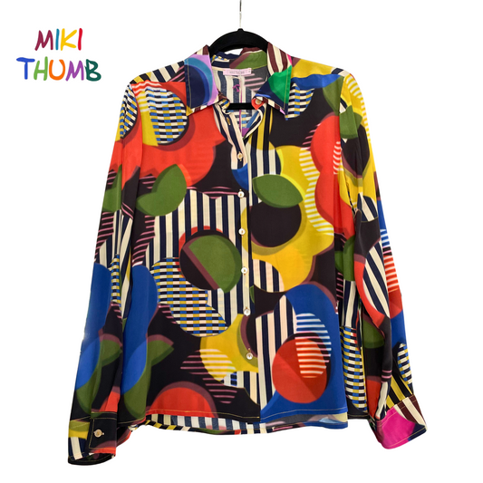 Miki Thumb Classic Shirt in Memphis Black