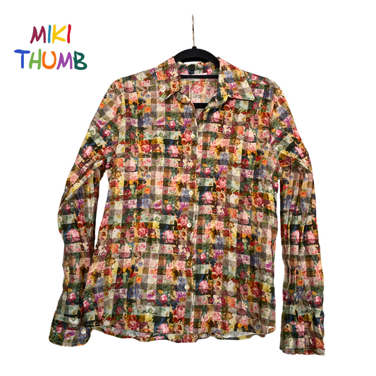 Miki Thumb Classic Shirt in Ginga Beige
