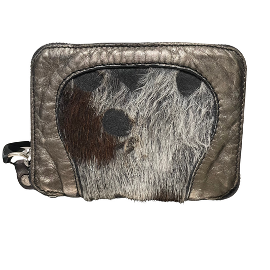 Campomaggi Metallic and Horse Hair Wallet