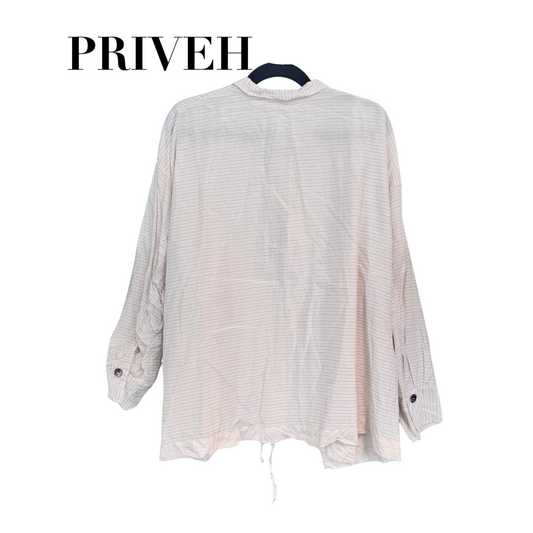Priveh Button Down in Natural