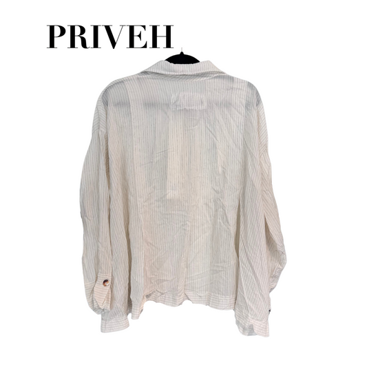 Priveh Button Down in Natural