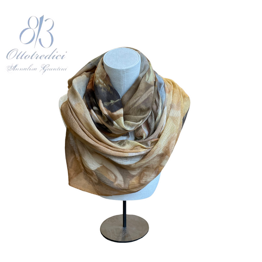 813 Ottotredici Angel Print Scarf