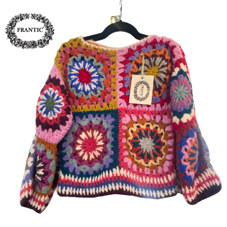 Frantic Endless Summer Granny Square Sweater