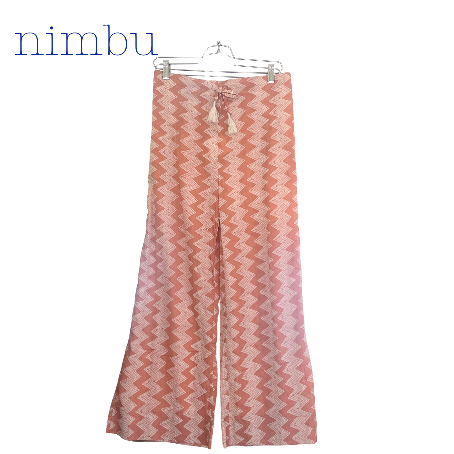 Nimbu Wide Pants in Shibory Terra