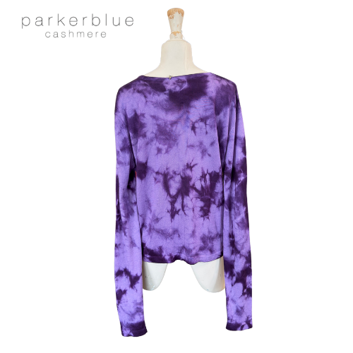 Parker Blue Cashmere Long Sleeve Shirt