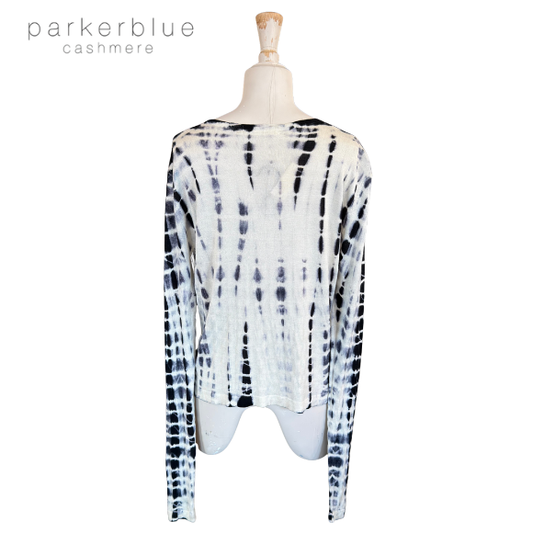 Parker Blue Cashmere Long Sleeve Shirt
