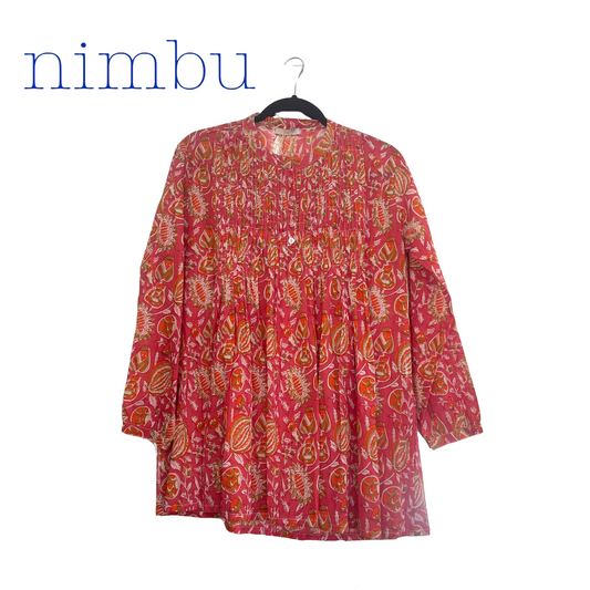 Nimbu Arhat Short in Anshi Rose