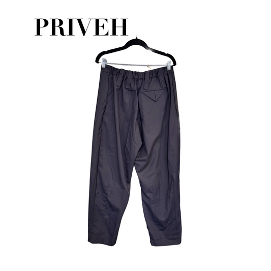 Priveh Wool Button Down Pants