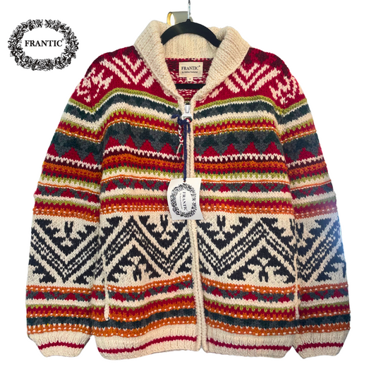 Frantic Mira Zip Up Sweater