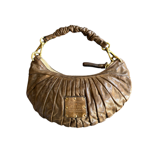 Shoulder Bag "LUNA" in Khaki